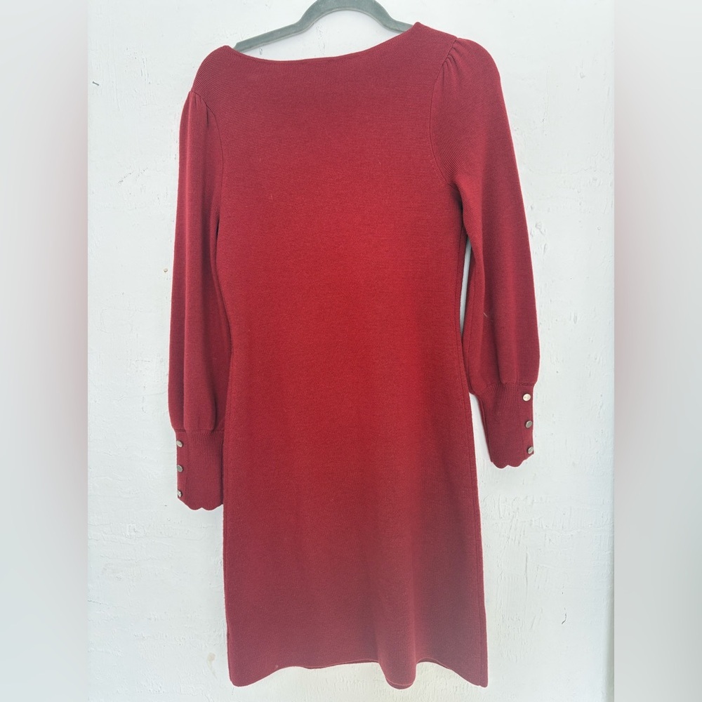 Talbots 100% Pure Merino Wool Dress - Picture 4 of 5